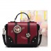  PU Leather New British Campus Style Shoulder Bag Red