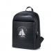  Top PU Leather New Navigation Series Backpack Black