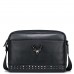  Genuine Leather New Fashionable Casual Crossbody Bag Black
