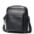  Genuine Leather New Business Casual Shoulder Bag Black
