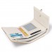 NUCELLE New Winter Popular Frosted Horizontal Wallet Apricot