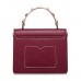 NUCELLE  New Elegant Women Flouncing Handbag Shoulder Bag Red