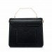 NUCELLE New Sweet Contrast Color Cube Bag Black