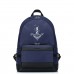  Waterproff New Fashion Pringting Travelling Backpack Blue