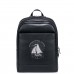  Top PU Leather New Navigation Series Backpack Black