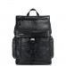  PU Leather&Nylon New Fashion Backpack Black